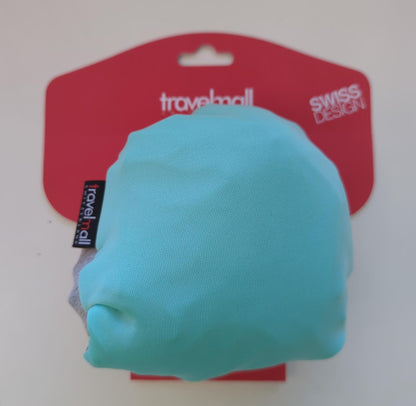 Pocket-Sized 3D Inflatable Neck Pillow - Grey