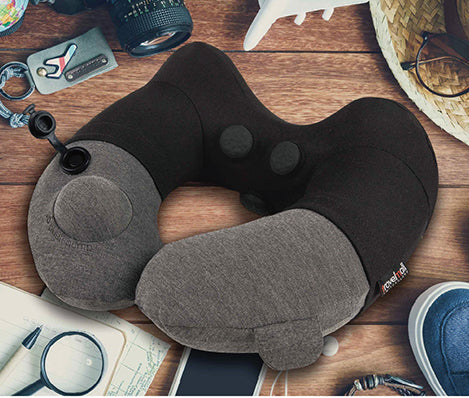 3D Inflatable Massage Neck Pillow