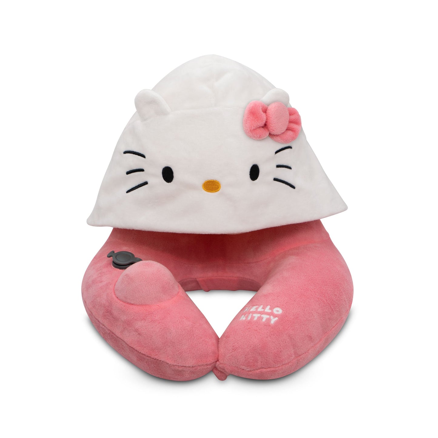 Hello Kitty 3D Inflatable Hooded Pillow with Patented Pump