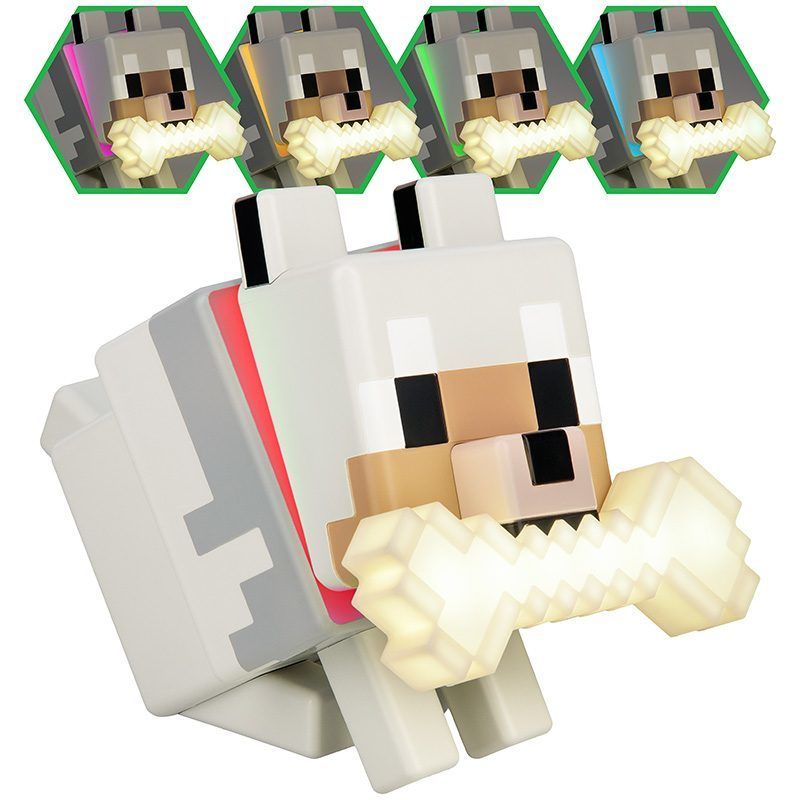 Minecraft Wolf GloBuddies Light