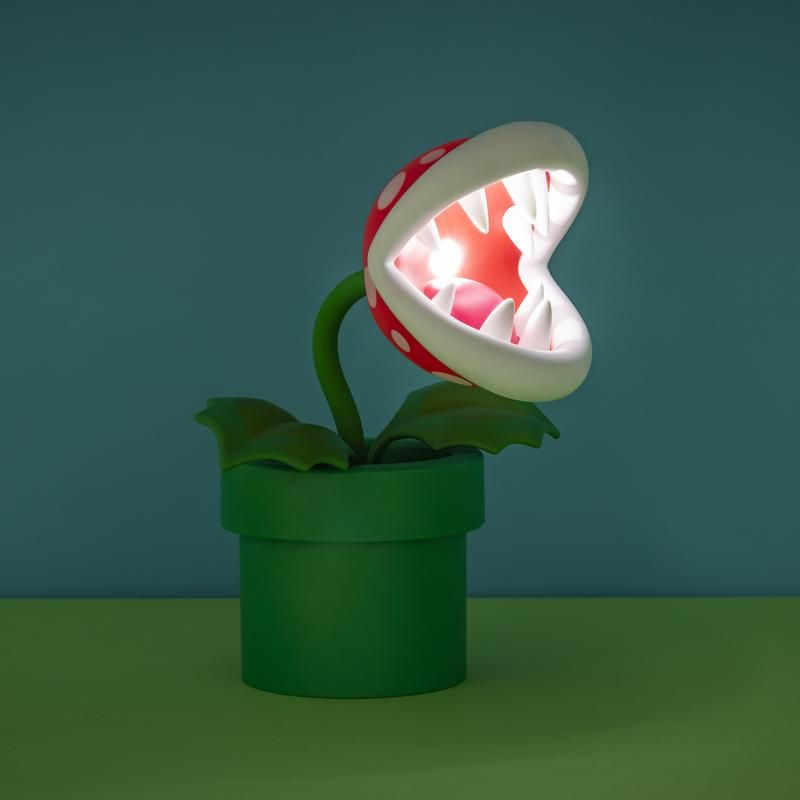 Super Mario Piranha Plant Posable Lamp